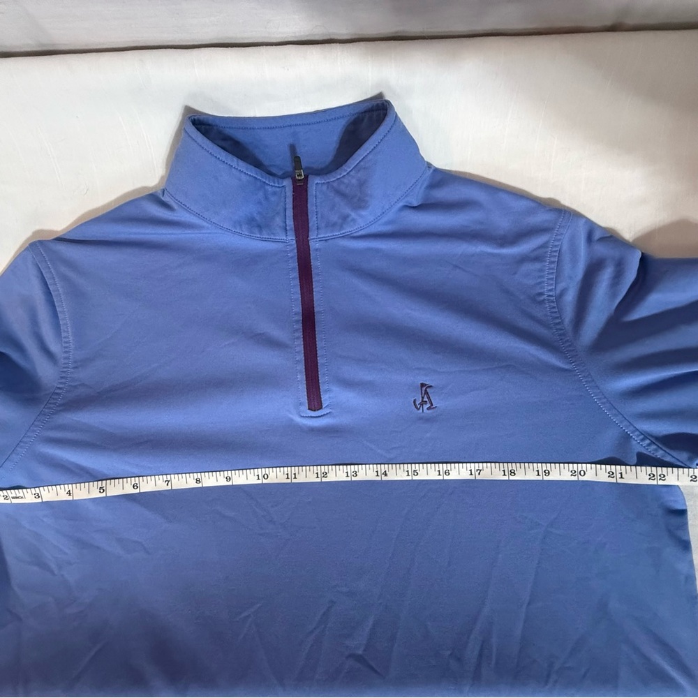 Peter Millar Blue Performance Pullover With Logo - image 8